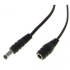 12  Male 2.1mm x 5.5mm to Female DC Power Cable 20AWGCables