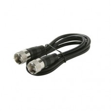12' UHF Male PL259 to UHF Male PL259 Mini-RG8x Coax Cable