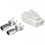 2-Pin Power Connector for VHF/UHF Power Cords