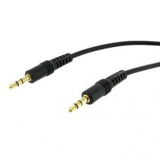 25  3.5mm Male to 3.5mm Male Gold Stereo Audio Cable3.5mm