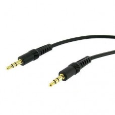 50' 3.5mm Male to 3.5mm Male Gold Stereo Audio Cable
