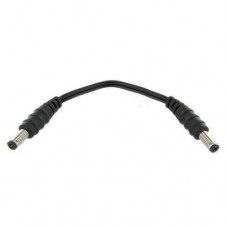 6 inch Male to Male 2.1mm x 5.5mm Plug DC Power Adapter Cable 18GACables
