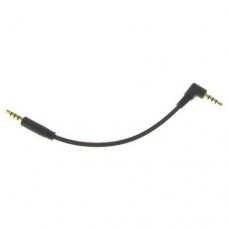 6 inch TRRS 4-Pole 3.5mm Male Right Angle to 3.5mm Male Audio Cable3.5mm