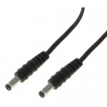 6' Male to Male 2.1mm x 5.5mm Plug DC Power Adapter Cable 20GA