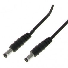 6  Male to Male 2.1mm x 5.5mm Plug DC Power Adapter Cable 20GACables
