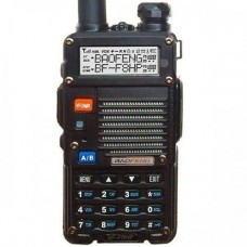BaoFeng BF-F8HP (UV-5R 3rd Gen) 8-Watt Dual Band Two-Way Radio (136-174MHz VHF & 400-520MHz UHF) with Large Battery