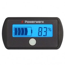 Powerwerx BVM-100 Battery Capacity Voltage MonitorPanel