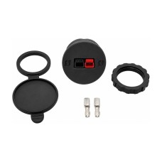 12 Volt Power PowerPort-1 Dual Anderson Powerpole Panel Mount with weather cover 12 Volt Power PowerPort-1 Dual Anderson Powerpole Panel MountAnderson Powerpole