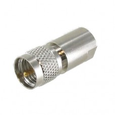 FME Male to Mini-UHF Male Coax Cable AdapterAdapters