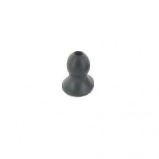 Black Colored Replacement Earbud for Two-Way Radio Coil Tube AudioEarbuds and Parts
