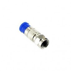 F Compression RG-6 O-Ring Coax Cable Connector