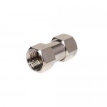 F Male to F Male Coax Cable Coupler Adapter Pack of 5