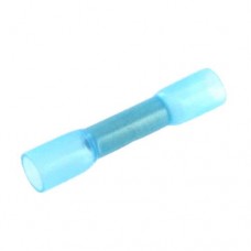 Heat Shrink Adhesive Butt Splice Connector, Blue, 16-14 Gauge (Pack of 10)Connectors