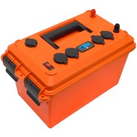 Powerwerx MEGAbox2 Portable Power Box for 30-70Ah Bioenno Batteries