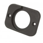 One Hole Square Panel Mount for DC Power Meters, Switches, Gauges, Plugs 