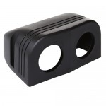 Panel Mount Two Hole Panel Mounting Pod for DC Power Switches, Gauges, Plugs