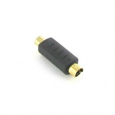 RCA Female to S-Video 4-Pin Male Gold AdapterAdapters