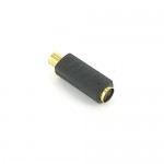 RCA Female to S-Video Female Gold Adapter