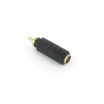RCA Male to S-Video 4-Pin Female Gold Adapter