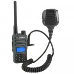 Rugged Radios Handheld Two-Way Radio GMRS/FRS with Hand Speaker Microphone