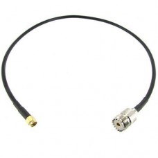 UHF Female SO-239 to SMA Male Antenna RG-58 Patch CableCable