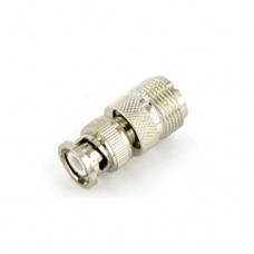 UHF Female to BNC Male Coax Cable Adapter