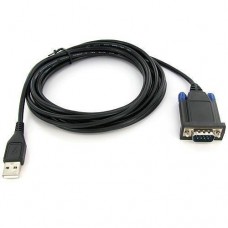 USB to RS232 Serial DB9 Male Cable Adapter FTDI Chipset 10 Feet