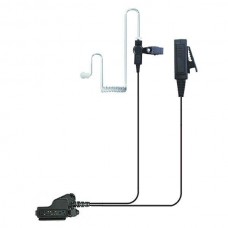 Valley 2-Wire Coil Earbud Audio Mic Surveillance Kit for Motorola Two-Way Radios HT1000, XTS5000