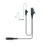 Valley 2-Wire Coil Earbud Audio Mic Surveillance Kit for Motorola Two-Way Radios HT1250 HT1550