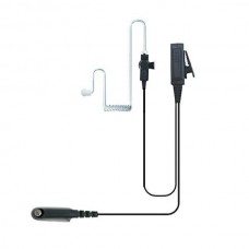 Valley 2-Wire Coil Earbud Audio Mic Surveillance Kit for Motorola Two-Way Radios HT1250 HT1550Motorola