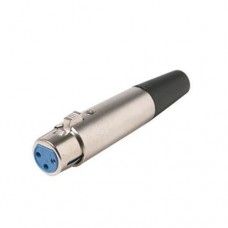 XLR Female Jack 3-Pin Microphone Mic Cable PlugXLR