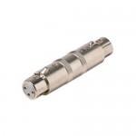 XLR Female to Female Coupler Microphone Adapter