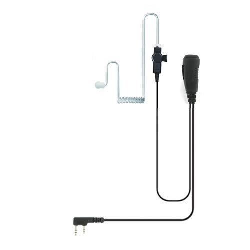 2 Wire Surveillance  Mic for Kenwood 2 Pin Portables 